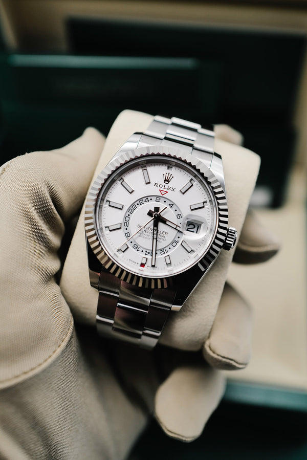 Rolex Sky-Dweller White Dial (Ref 336934) - Biel Watches