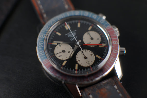 Heuer Autavia GMT (ref 2446c) c. 1969 - Biel Watches
