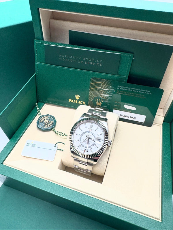 Rolex Sky-Dweller White Dial (Ref 336934) - Biel Watches