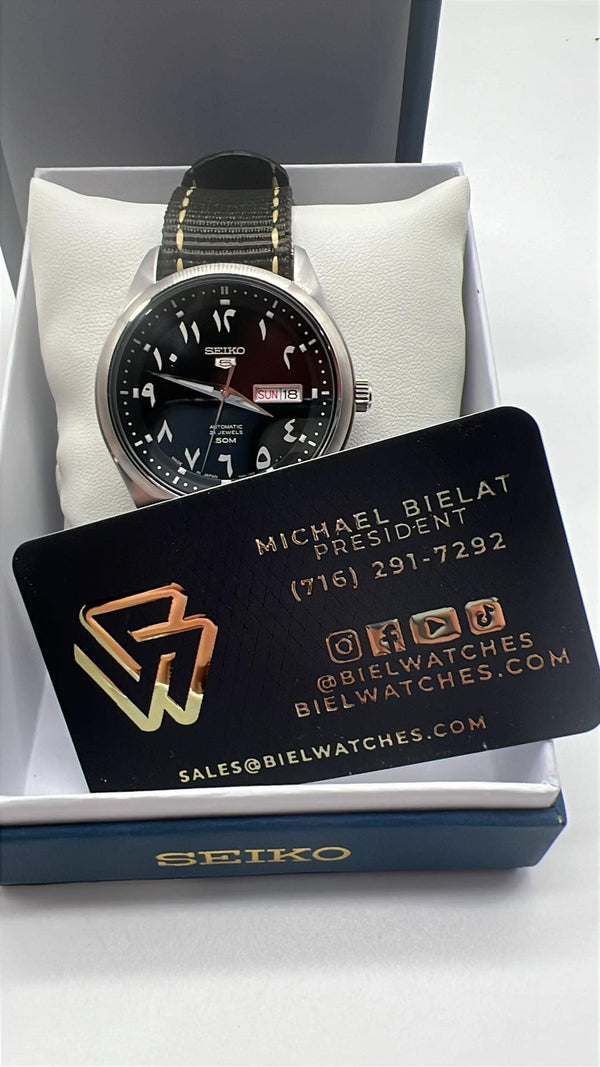 Private sale: Seiko 5 Ref 7S26-04R0 w/ WOE NATO Strap - Biel Watches