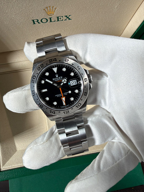 Rolex Explorer II (226570) | 42mm Steel | Pre-Owned