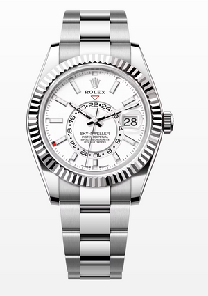Rolex Sky-Dweller White Dial (Ref 336934) - Biel Watches