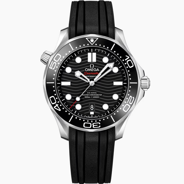 Omega Seamaster 300m Professional Diver (Black on Strap) - Biel Watches