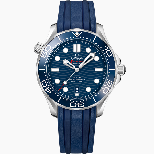Omega Seamaster 300m Professional Diver (Blue on Strap) - Biel Watches
