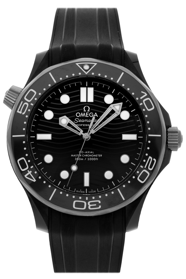 Omega Seamaster 300m Diver (Black Ceramic) - Biel Watches