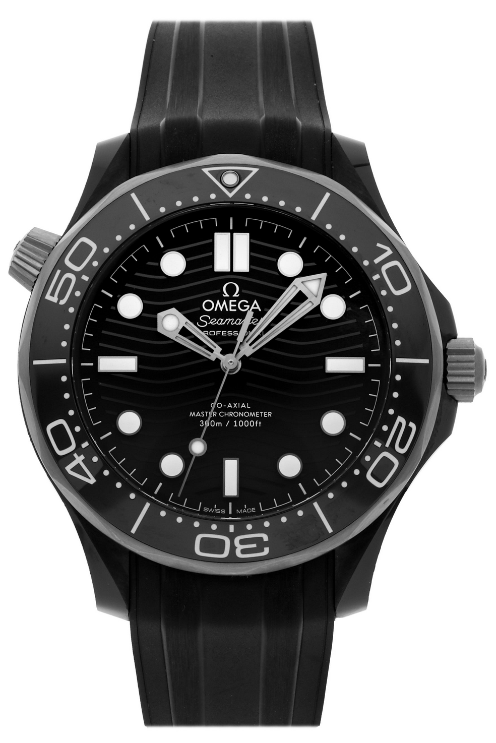 Omega seamaster diver 300m black outlet ceramic