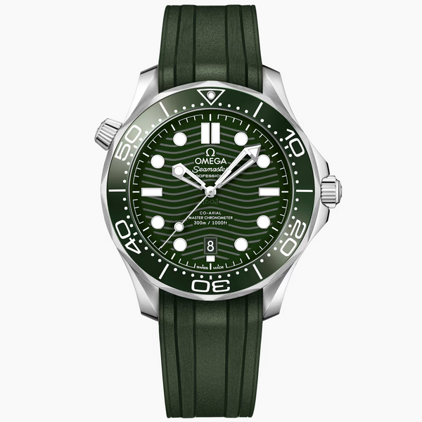 Omega Seamaster 300m Professional Diver (Green on Strap) - Biel Watches