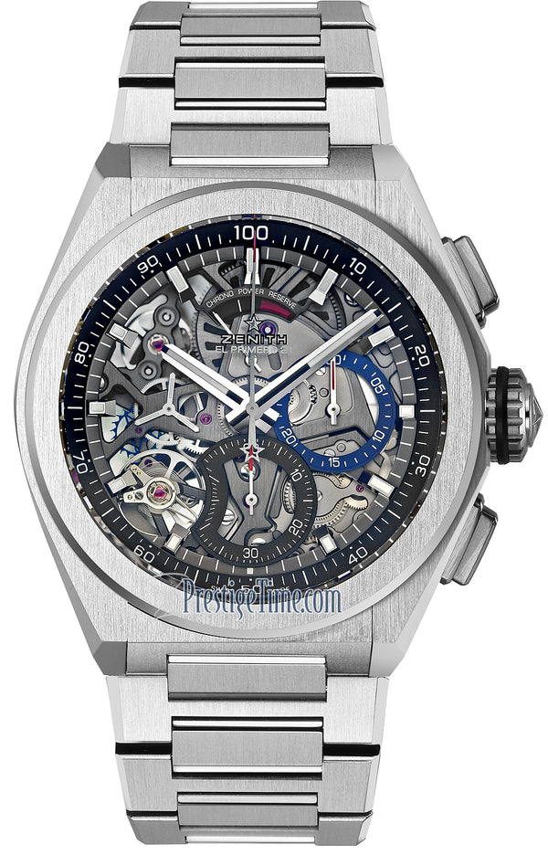 Zenith Defy El Primero 21 Skeleton Titanium - Biel Watches