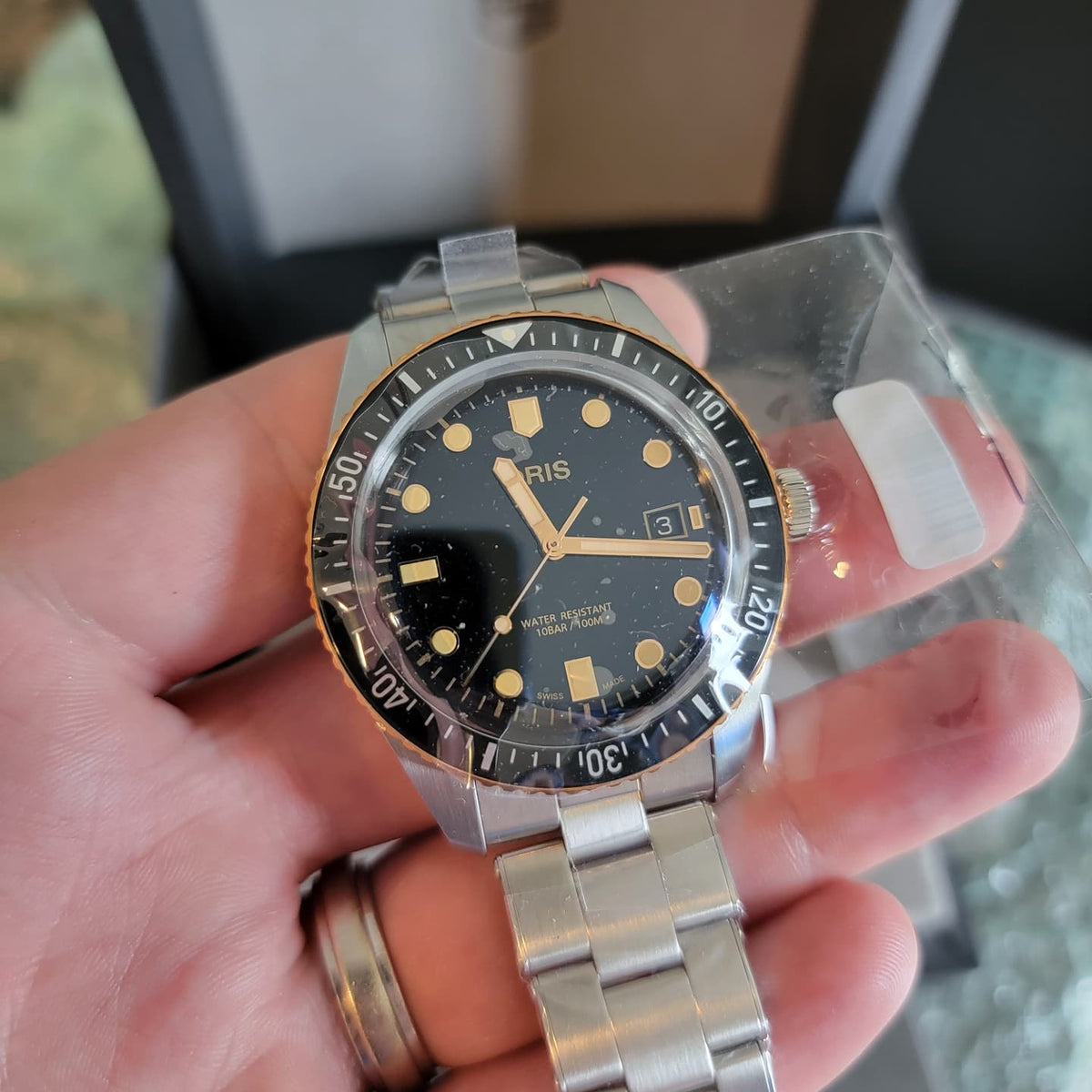 Oris Diver 65 36mm On Wrist Oris Sixty Five 36mm Review Clearance