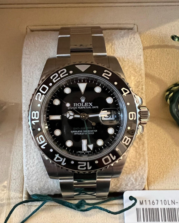 Rolex GMT Master 2 (Ref 116710LN) - Biel Watches