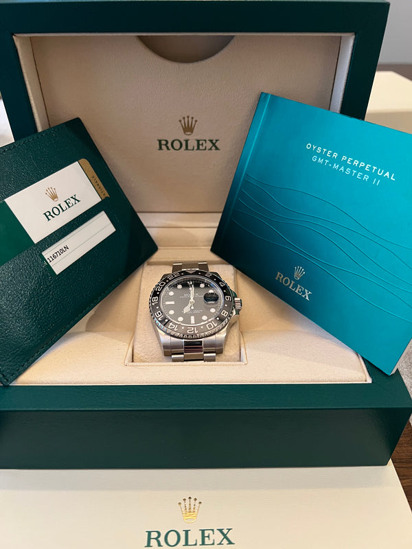 Rolex GMT Master 2 (Ref 116710LN) - Biel Watches
