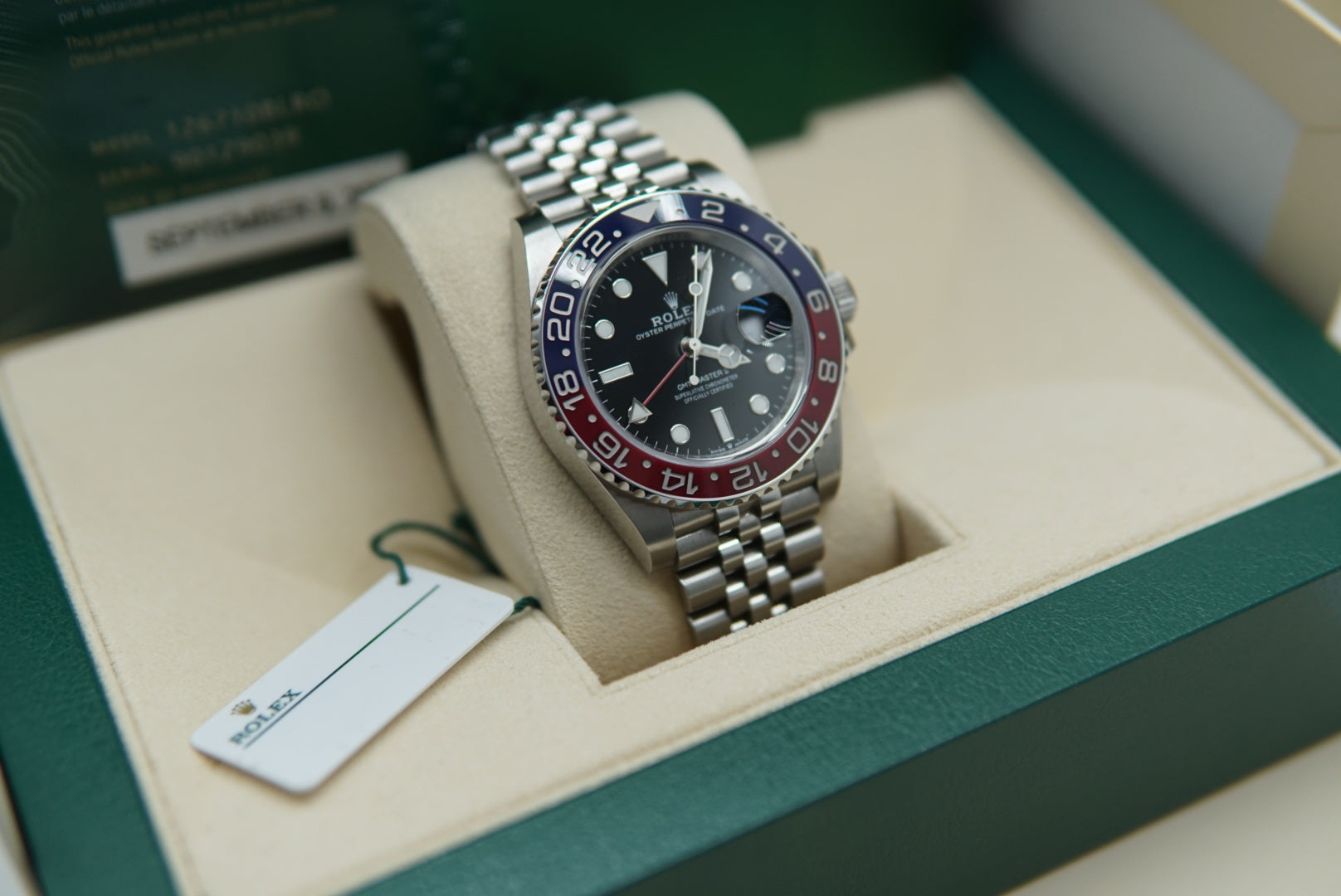 Rolex GMT Master II “Pepsi” (Ref 126710BLRO)