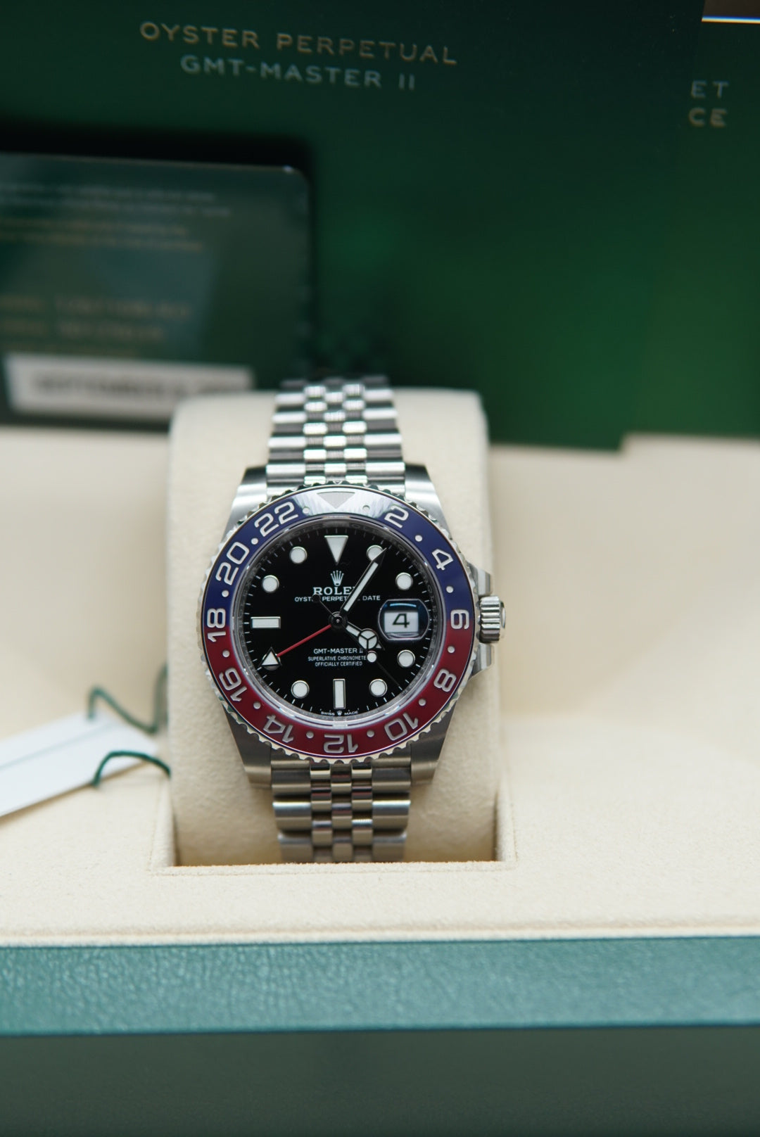 Rolex GMT Master II “Pepsi” (Ref 126710BLRO)