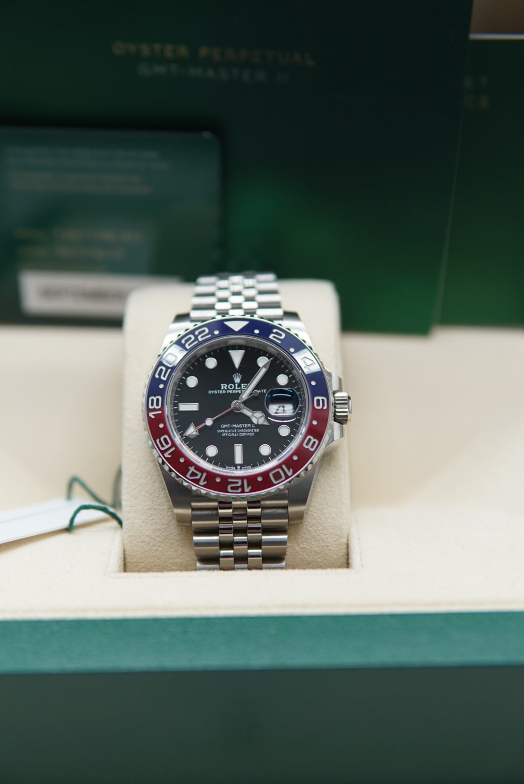 Rolex GMT Master II “Pepsi” (Ref 126710BLRO)