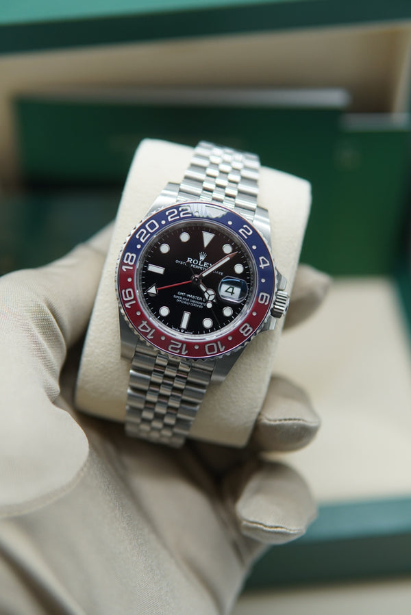 Rolex GMT Master II “Pepsi” (Ref 126710BLRO)