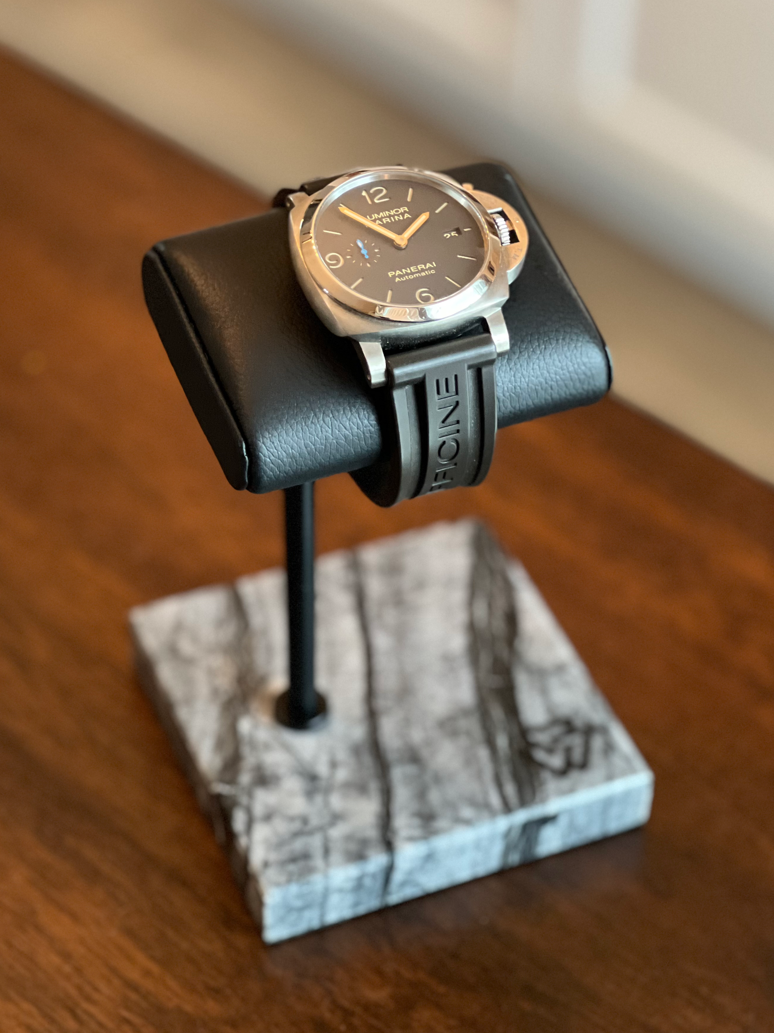 Handcrafted Marble Watch Stand