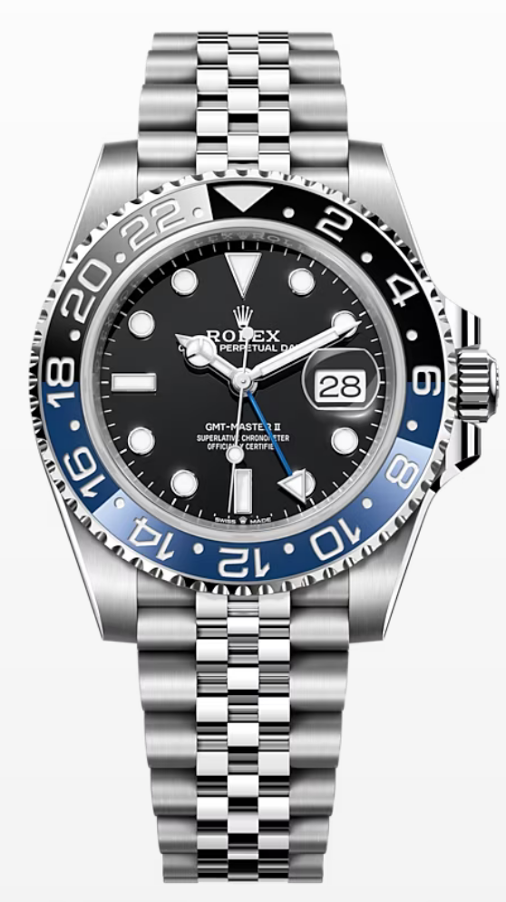 Rolex GMT Master II “Batgirl” (Ref 126710BLNR)