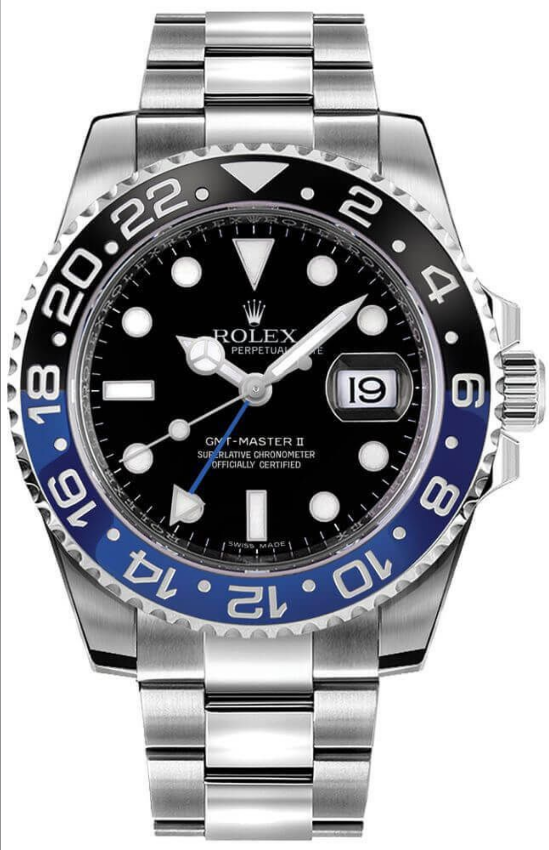 forhandler Kvarter Udgående Rolex GMT Master II “Batman” (Ref 116710BLNR) – Biel Watches
