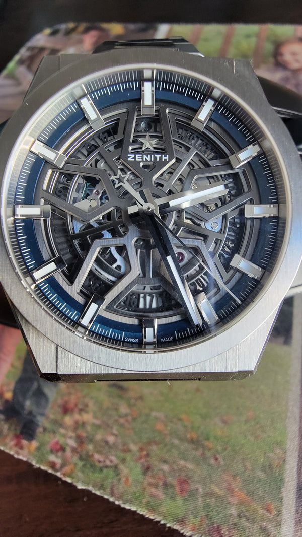 Zenith Defy Classic Skeleton Dial Titanium - Biel Watches