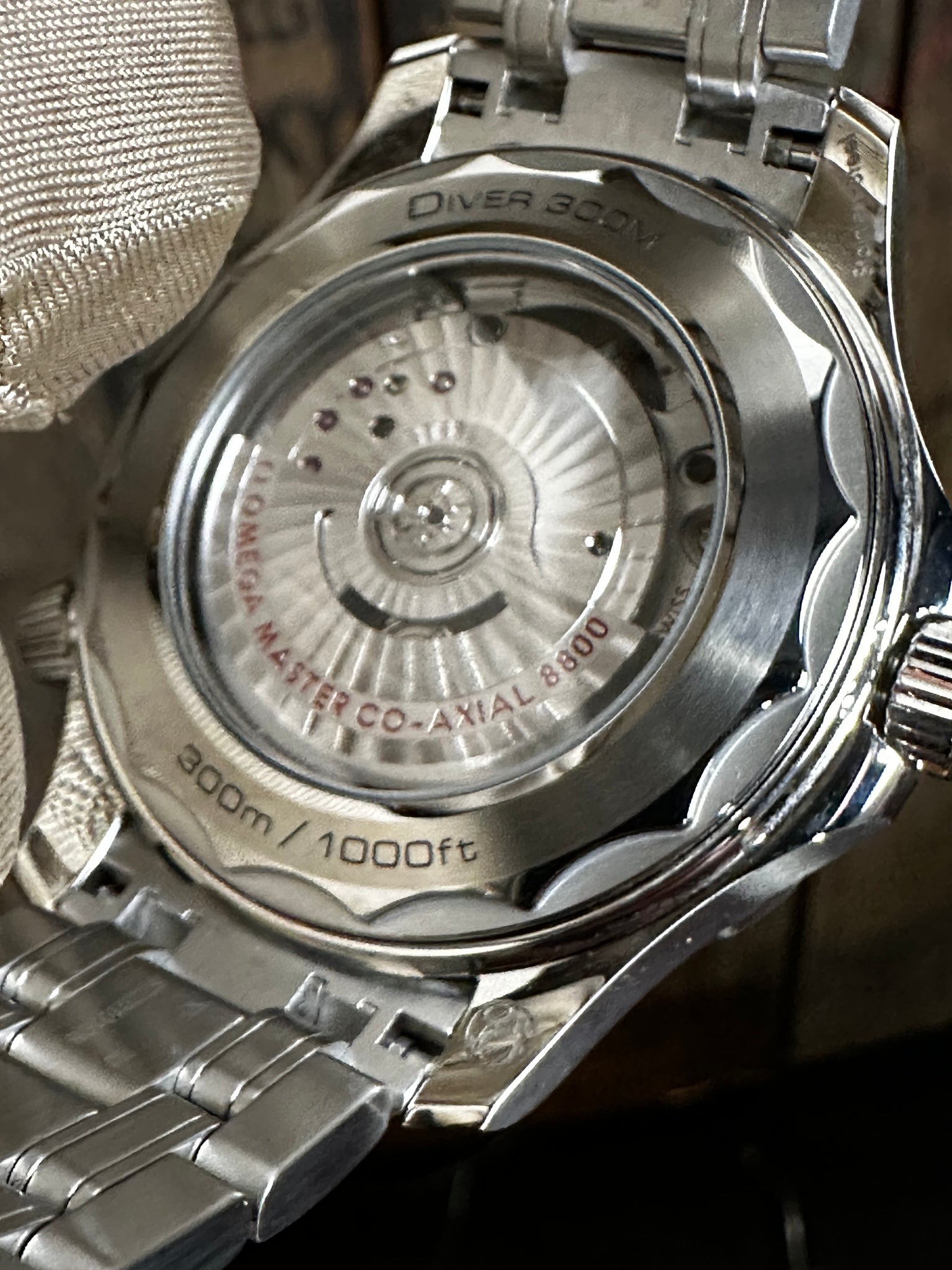 Omega seamaster 300m movement 2025
