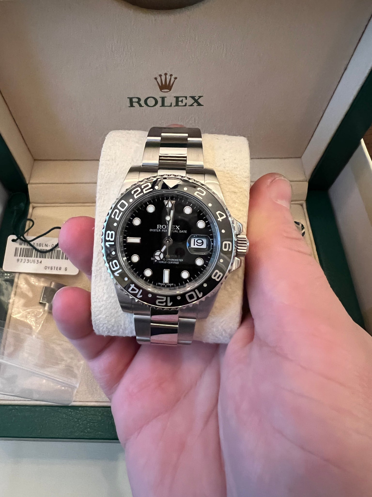 Rolex GMT Master 2 (Ref 116710LN)